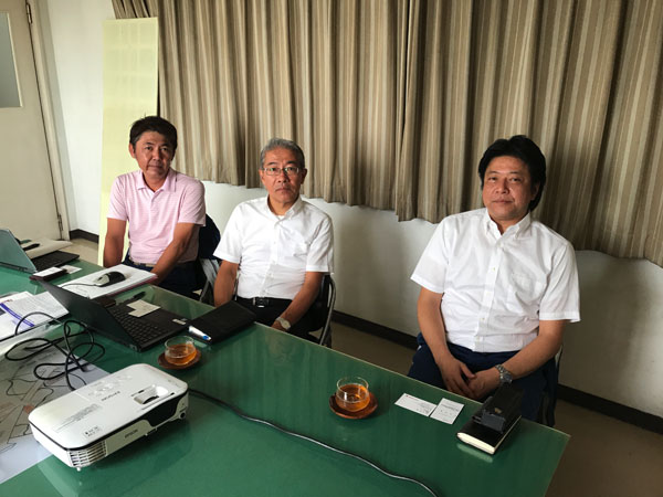 左から舘さん、茂森さん、堺さん